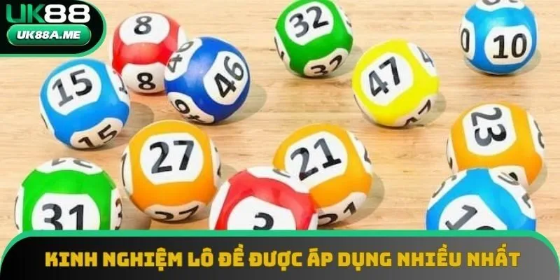 Kinh nghiệm lô đề được áp dụng nhiều nhất hiện nay Kinh nghiệm lô đề được áp dụng nhiều nhất hiện nay
