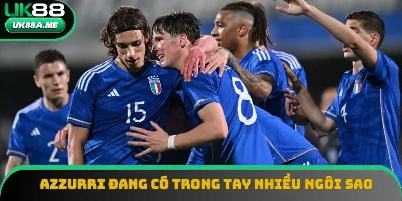 Azzurri đang có trong tay nhiều ngôi sao xuất sắc Azzurri đang có trong tay nhiều ngôi sao xuất sắc