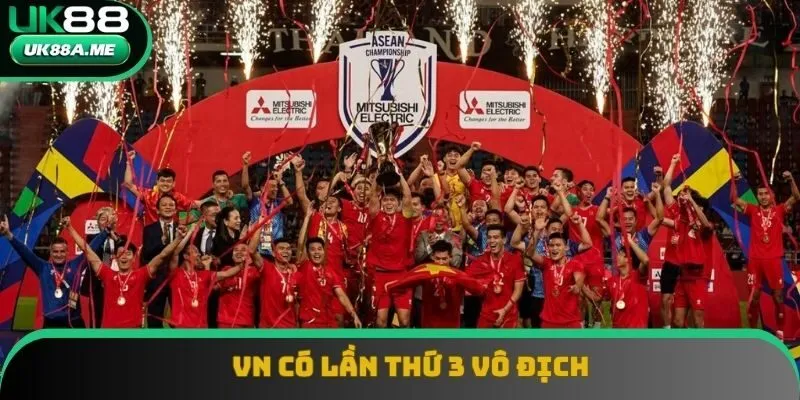 Thắng lợi trên sân khách giúp VN có lần thứ 3 lên ngôi ở các kỳ AFF Cup Thắng lợi trên sân khách giúp VN có lần thứ 3 lên ngôi ở các kỳ AFF Cup