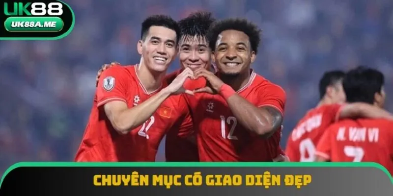 Chuyên mục có thiết kế vô cùng hiện đại, đẹp mắt và thuận tiện sử dụng Chuyên mục có thiết kế vô cùng hiện đại, đẹp mắt và thuận tiện sử dụng