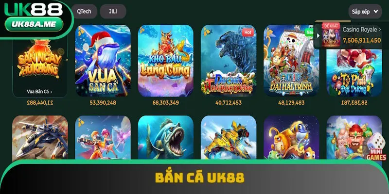 Bắn cá UK88 nổi bật cùng sản phẩm chất lượng Bắn cá UK88 nổi bật cùng sản phẩm chất lượng