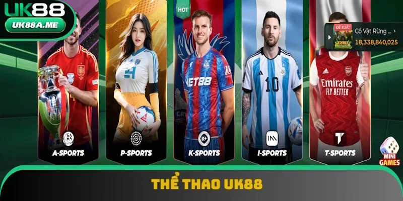 Các sản phẩm thể thao UK88 đáp ứng thị hiếu Các sản phẩm thể thao UK88 đáp ứng thị hiếu